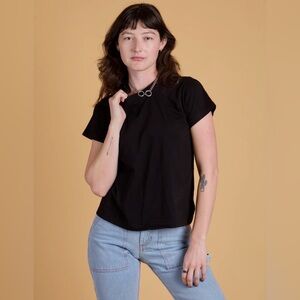 NWOT Big Bud Press The Organic Vintage Tee - Black